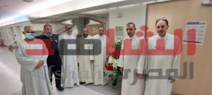 رابطة أبناء أسيوط للتكافل الاجتماعي للعاملين بالكويت في زيارة لثروت أبو عيطة