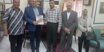 عنتر.. يستقبل منسق مؤسسة أمل بكرة للإعلام وثقافة الأطفال المكفوفين