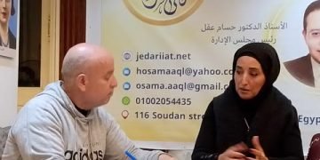 الشاهد المصرى ولقاء خاص مع  الشاعرة الليبية ” غادة البشارى “