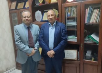 رئيس الاتحاد الإقليمى للجمعيات والمؤسسات  الأهلية يستقبل الرئيس الجديد للجنة الثقافية والإعلام